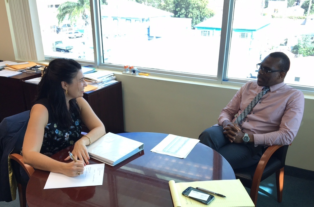 Jeanne Interviewing Mr. Thomas Anthony